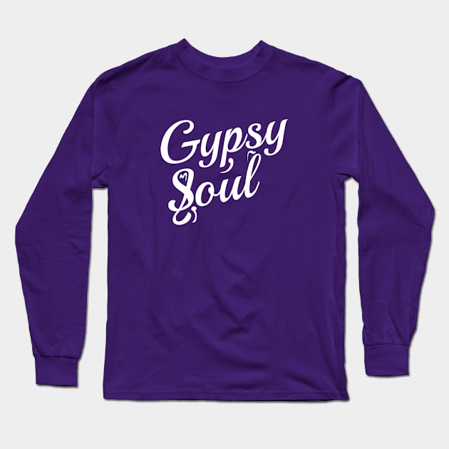 Gypsy Soul Long Sleeve T-Shirt by Degiab